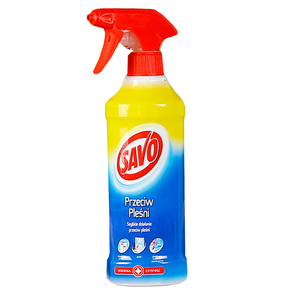 

Savo 0,5L - preparat do usuwania pleśni, grzybów