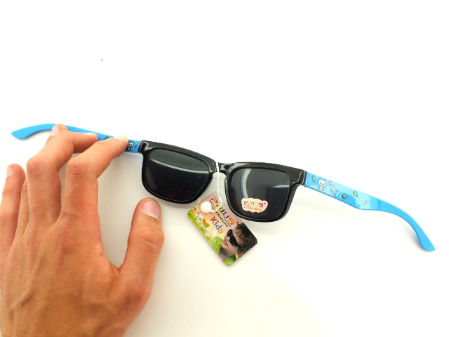 okulary SŁONECZNE dziecięce z POLARYZACJĄ gumowe Marka Prius