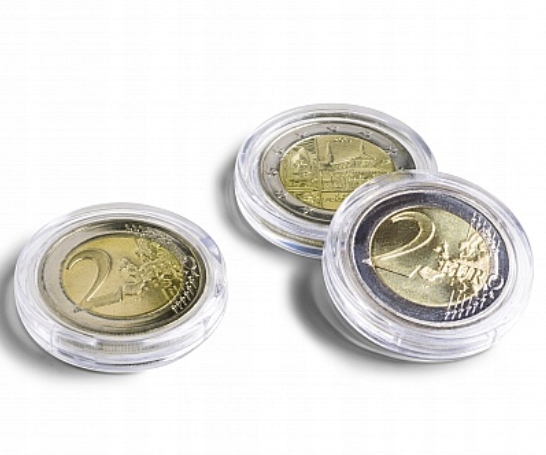 KAPSLE DO MONET LEUCHTTURM ULTRA PREMIUM 38MM LIŚĆ KLONOWY 1 SZT