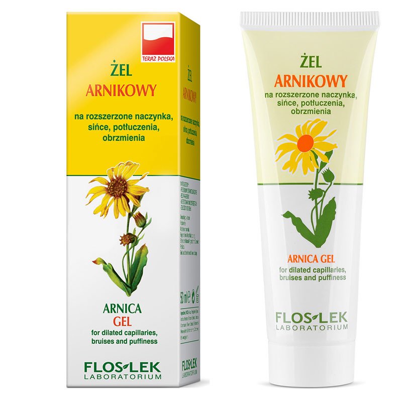 

Floslek Żel arnikowy na rozszerzone naczynka 50 ml