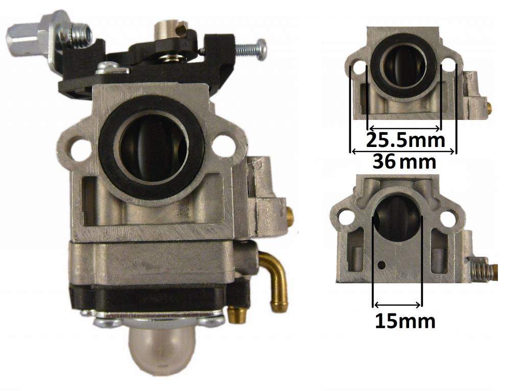 GAŹNIK KOSY SPALINOWEJ PODKASZARKI NAC 15mm DUŻY Marka Bazarpl