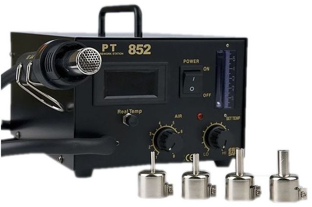 

Stacja Lutownicza Pt 852 Hot Air +4dysze W-a
