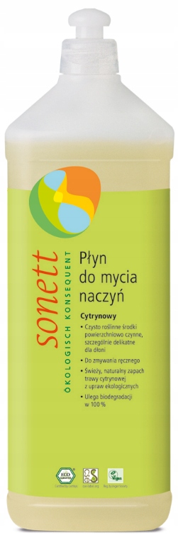 

Sonett Płyn Do Mycia Naczyń Cytrynowy Eko 1L