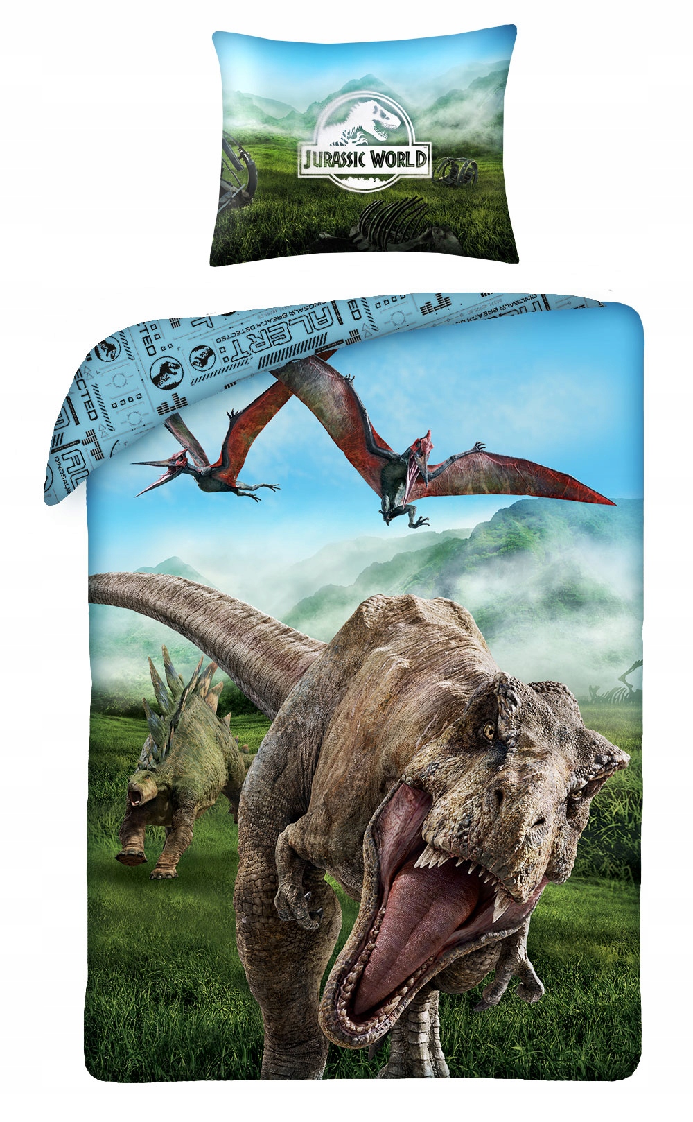 

Pościel Jurassic World Park Dinozaur T-rex 140x200