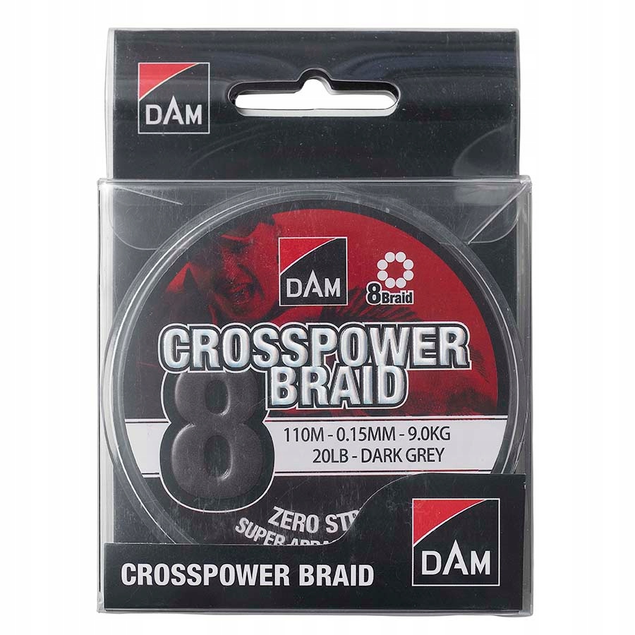 Prámik DAM Crosspower 8-Braid 0,22mm/110m