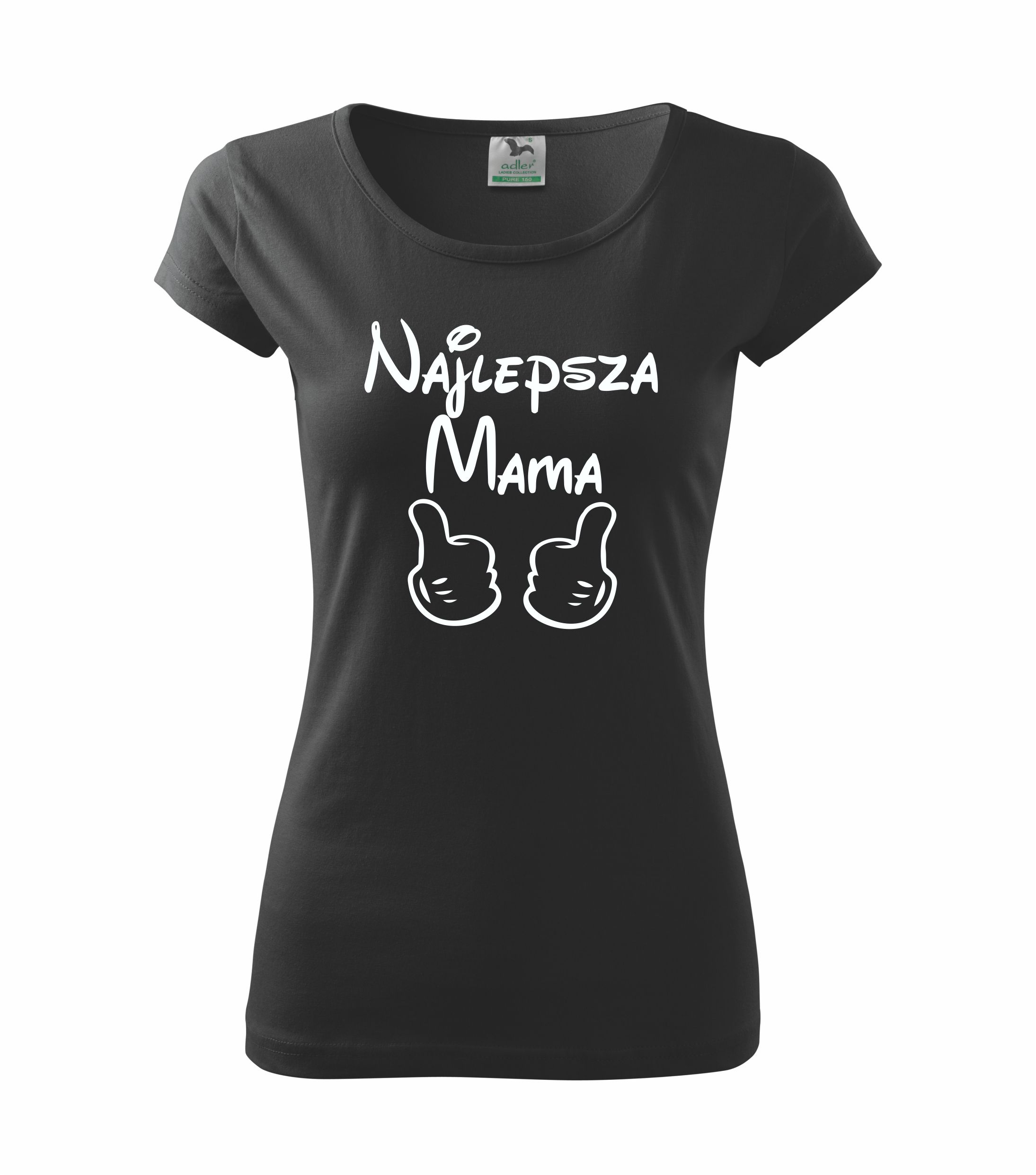

Koszulka najlepsza super mama Dzień Mamy L