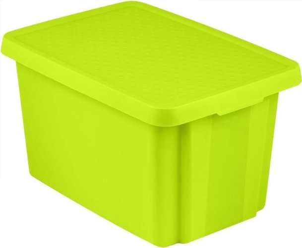 

Pojemnik skrzynka Essentials 26 L pokrywa zielony