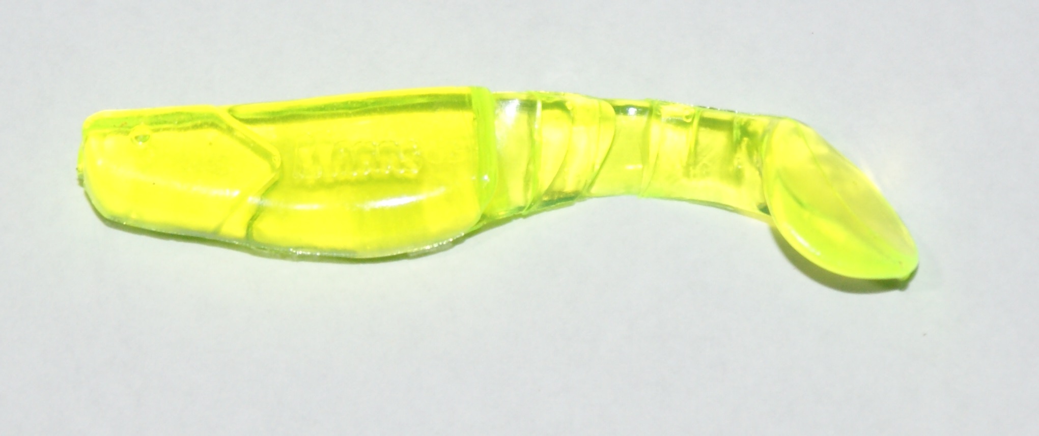 Manns Predator nr 2 55mm Przeźroczysty żółty fluo