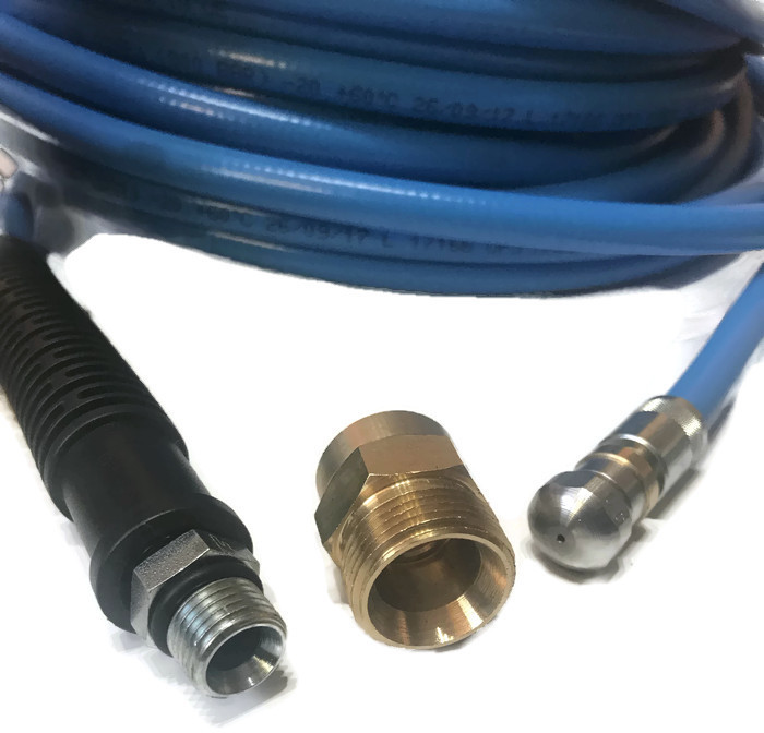 Шланг для очистки канализации 10M LAVOR Product Code BLUE_10M