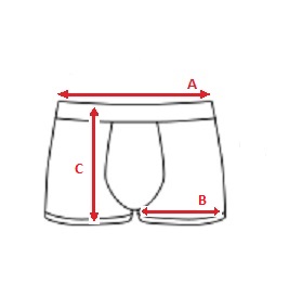 ZARIF Bokserki męskie REEDIC G514 Rozmiar M Kolor szary