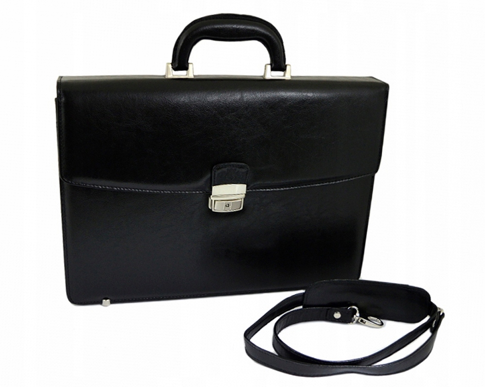 Teczka skórzana męska, aktówka na dokumenty TP-1 Kolekcja Perfekt