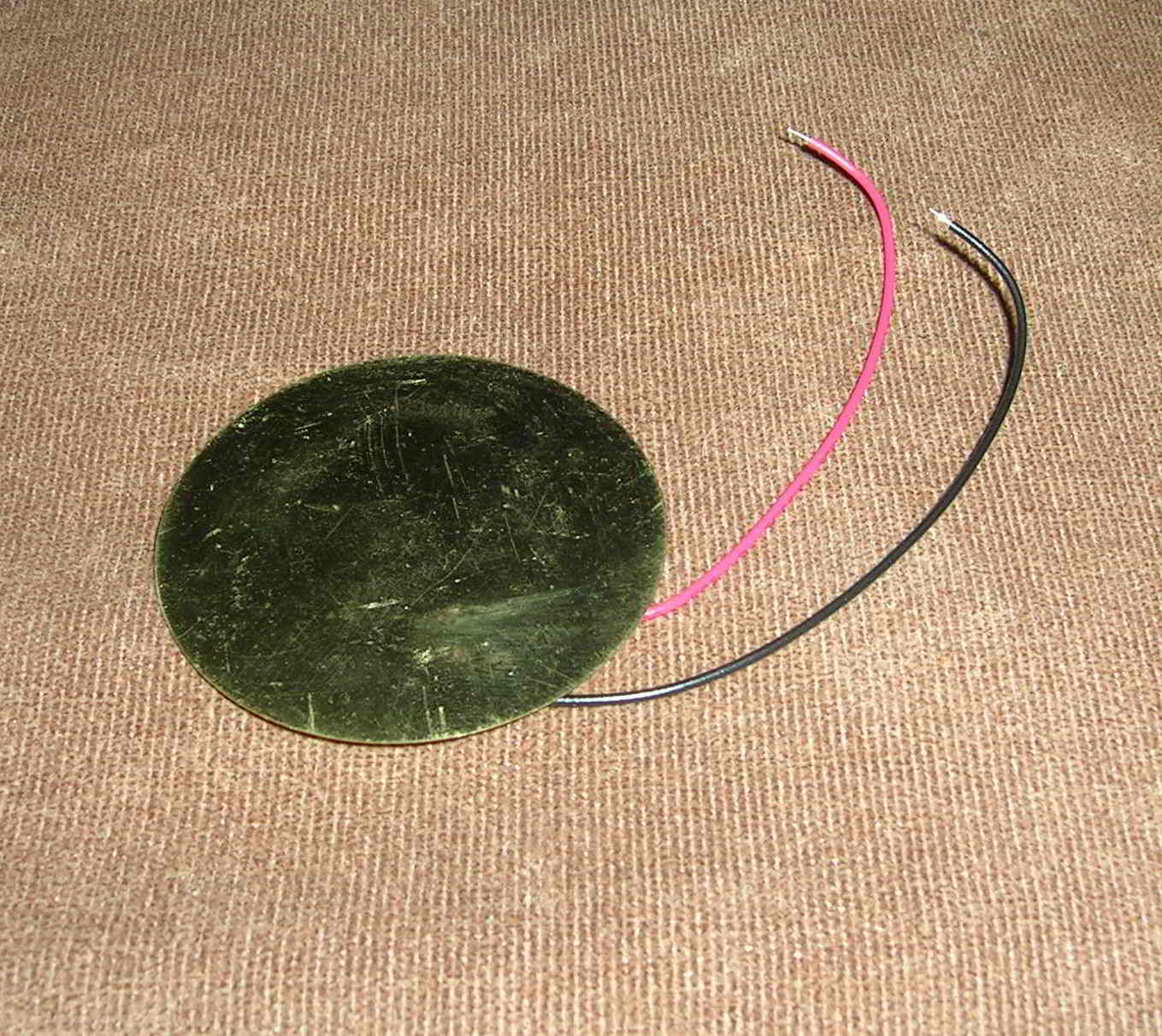 przetwornik piezoelektryczny 50mm z przewodami Producent Inna