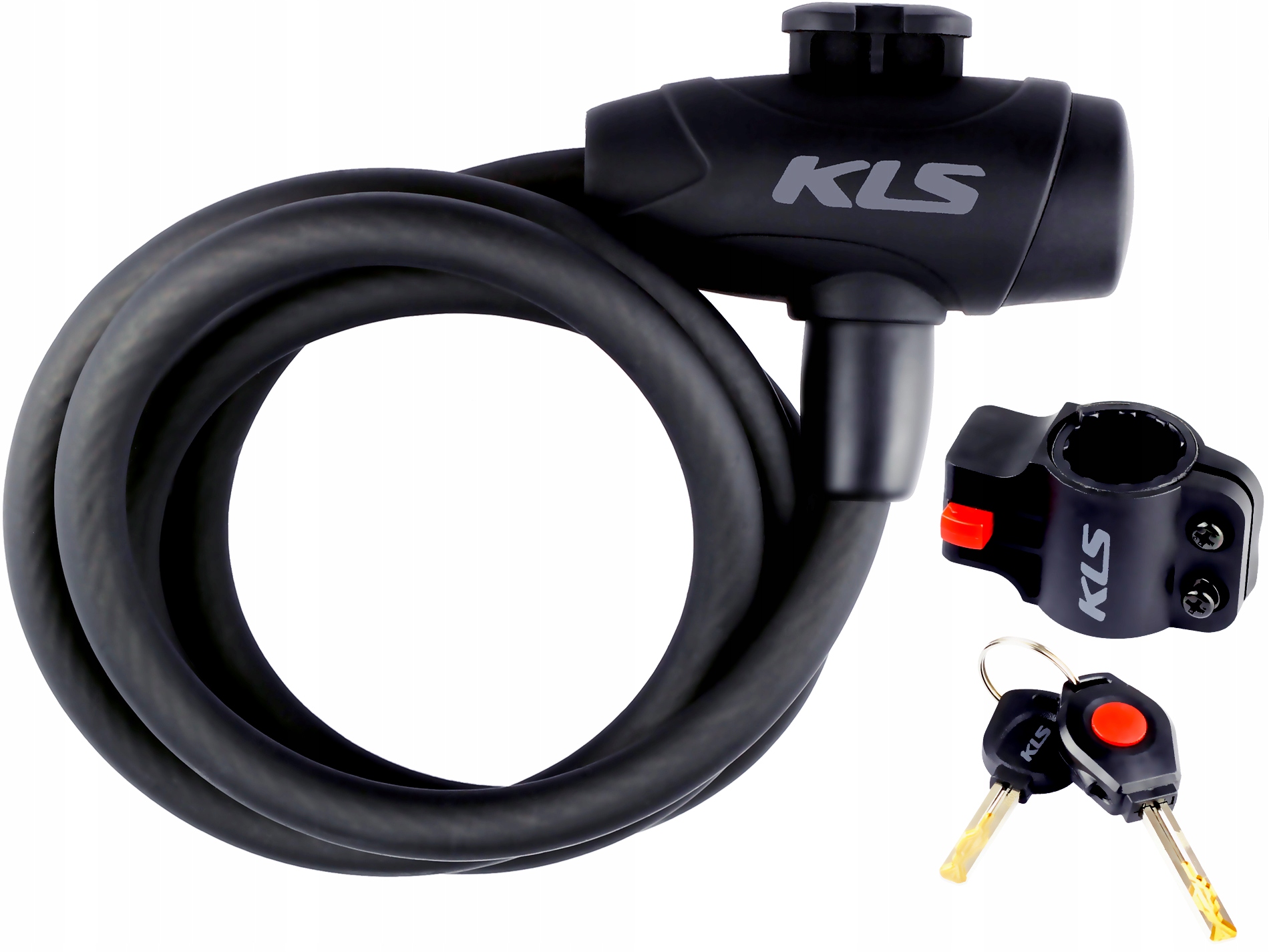 

Mocny Zamek Blokada Rowerowa Kellys Coil 180CM