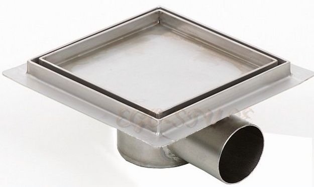 Kesmet kanalizačná mriežka 150X150 mm na zabudovanie