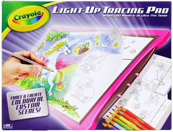 Crayola Podświetlana Tablica Projektor LED SLIM 24 Wiek dziecka 6 lat +