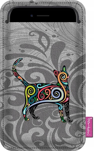 

Etui na smartfon Bertoni z filcu Find Me
