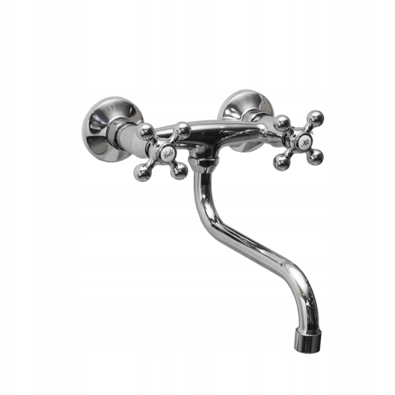 

Sea Horse Bateria umywalkowa Retro ścienna BJA901