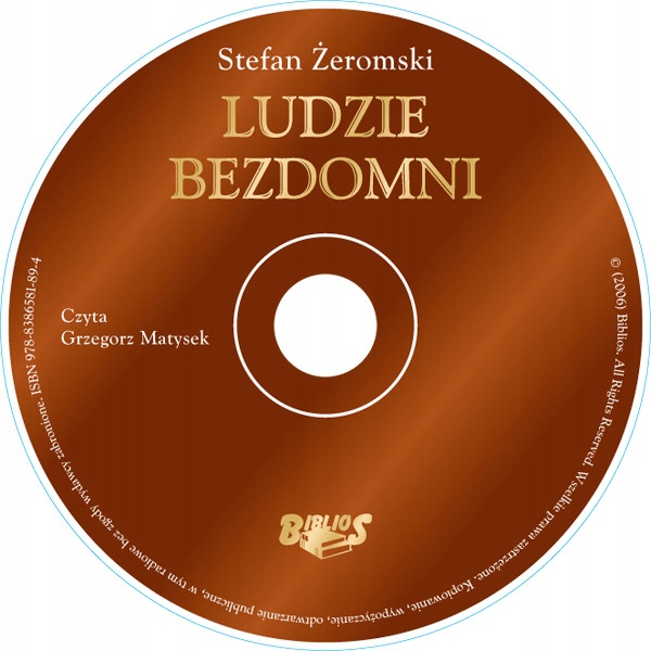 Ludzie bezdomni Audiobook Książka do słuchania MP3 Wydawnictwo Biblios