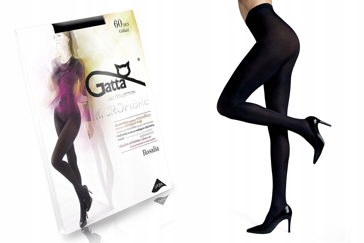 GATTA КОЛГОТКИ МИКРОФИБРА ROSALIA 60 DEN 3/M