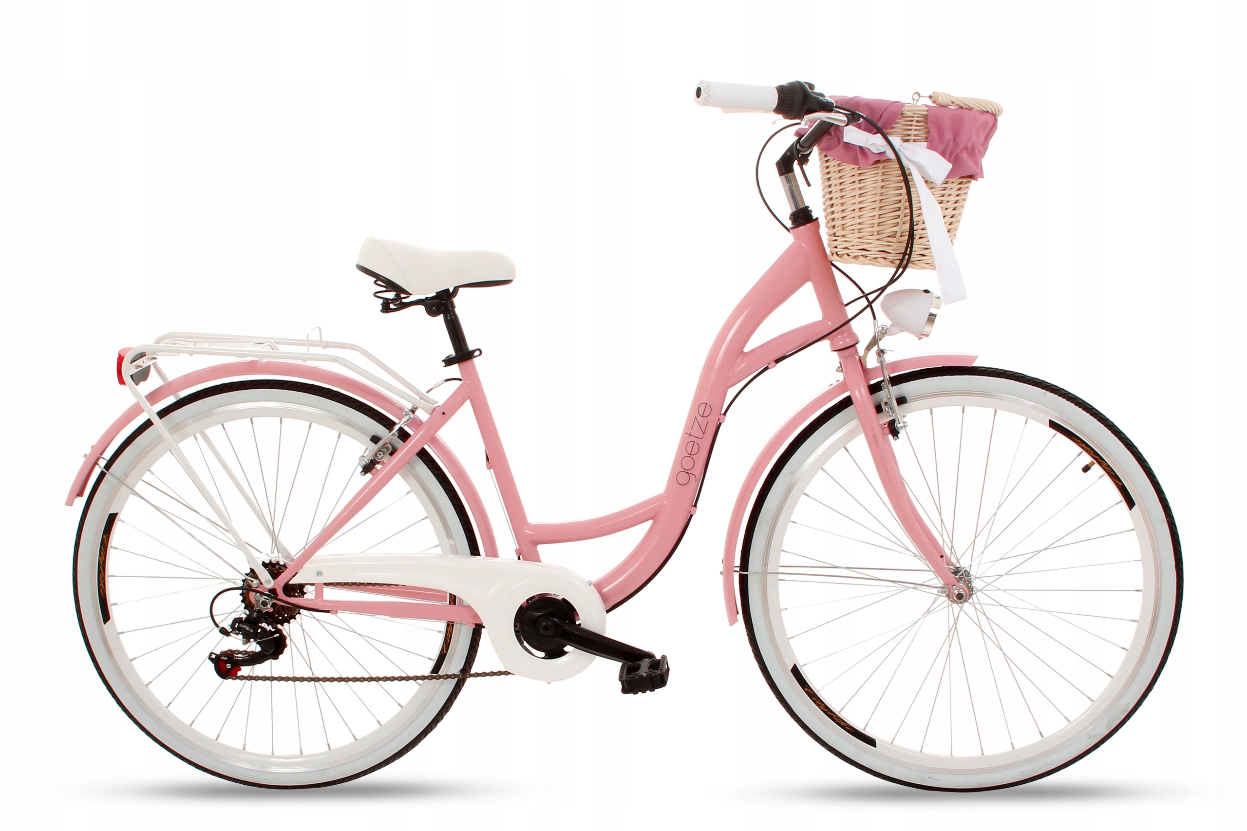 Женский городской велосипед GOETZE 28 Mood 6b Shiman корзина Разные цвета