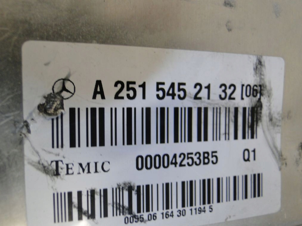 MERCEDES R W251 ML GL 164 STEROWNIK MODUŁ ZAWIESZENIA AIRMATIC Producent części Mercedes-Benz OE