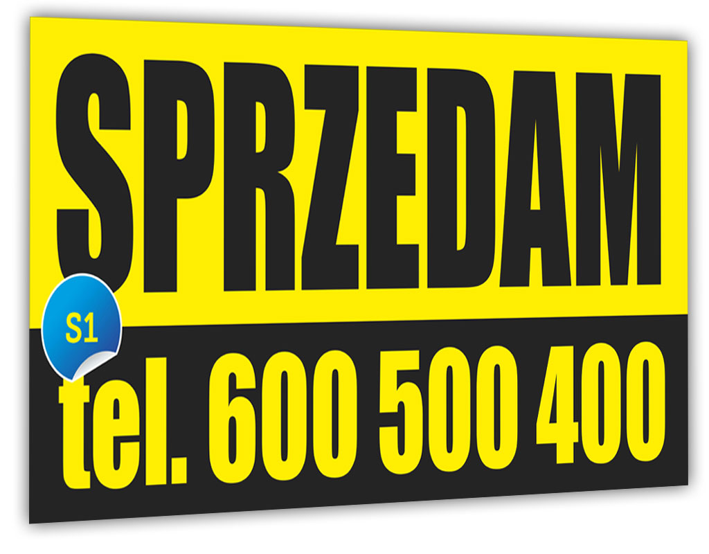 

Baner 2x1m Sprzedam/Wynajme DOM/Działkę/Mieszkanie