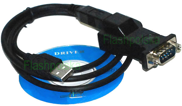 TESTOWANY ADAPTER USB RS 232 COM DB9M PL-2303 PRO Kod producenta AK50