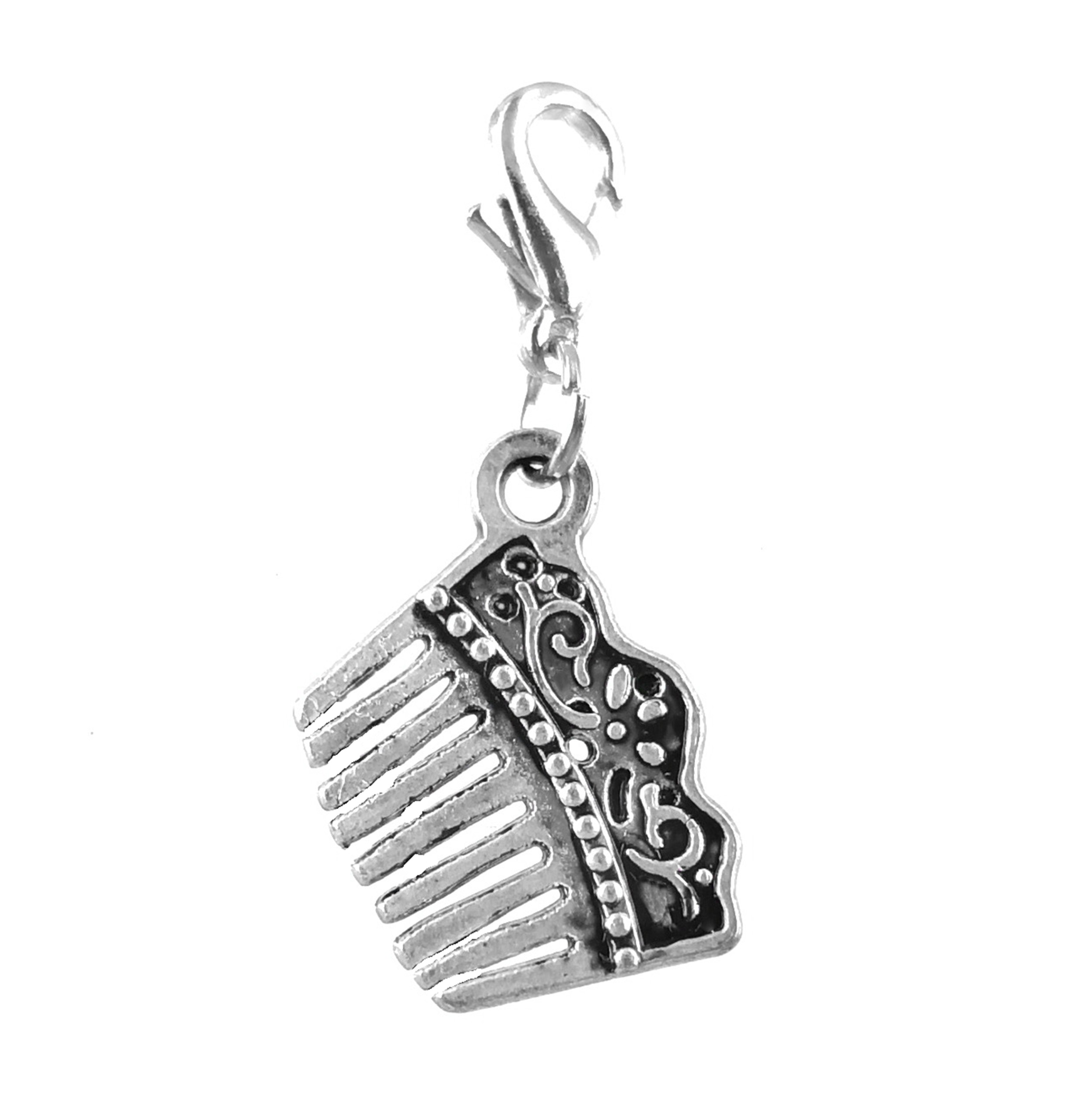 

Charms zawieszka do bransoletek charms grzebień