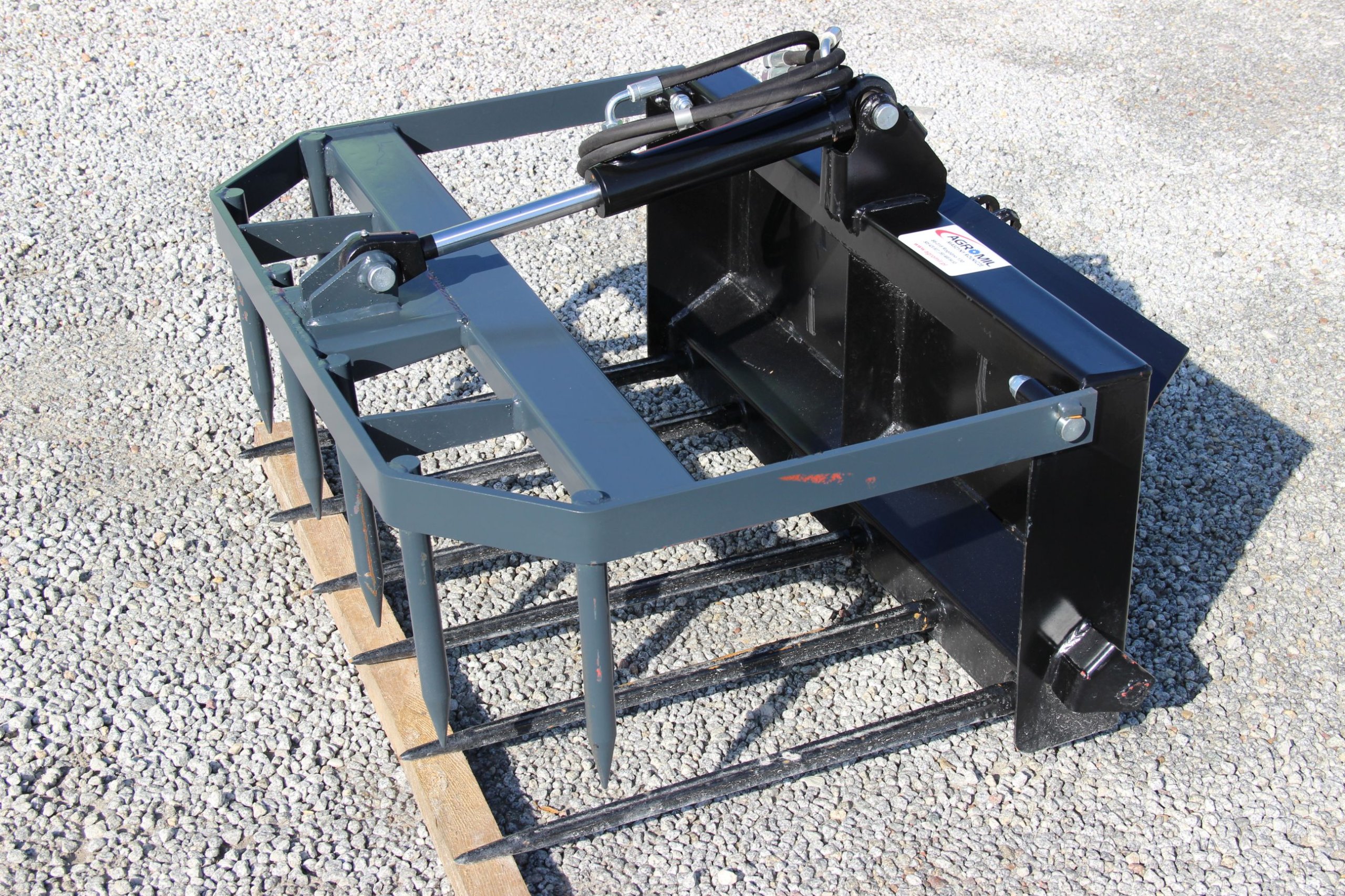 00 - Крокодил погрузчик 1,05 м зубы кованые сильный Wol-Met