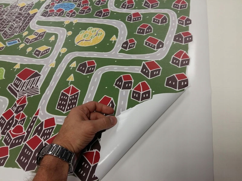 Samoprzylepna tabliczka mnożenia naklejka schody Materiał Inny