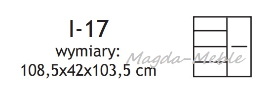 I17 KOMODA SZAFKA CRAFT BIAŁY biała nowoczesna 108 Liczba szuflad 4