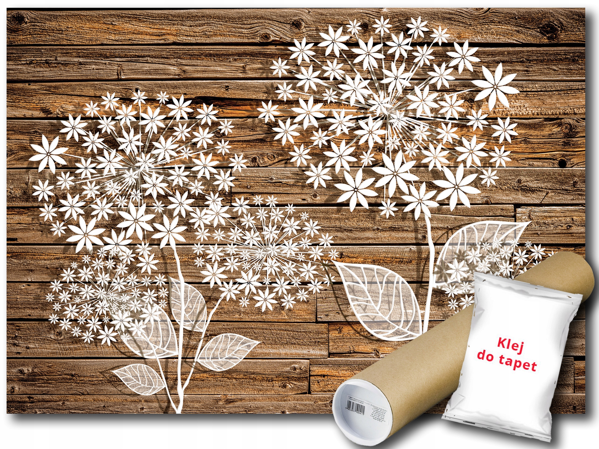 Fototapeta Prkna Květy 6C V4 254x184 F3452