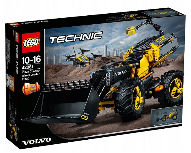 Lego 42081 Technic Volvo Kolový Nakladač Zeux
