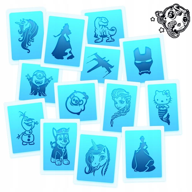 шаблоны татуировки БЛЕСК татуировки ДЛЯ ДЕТЕЙ сказки