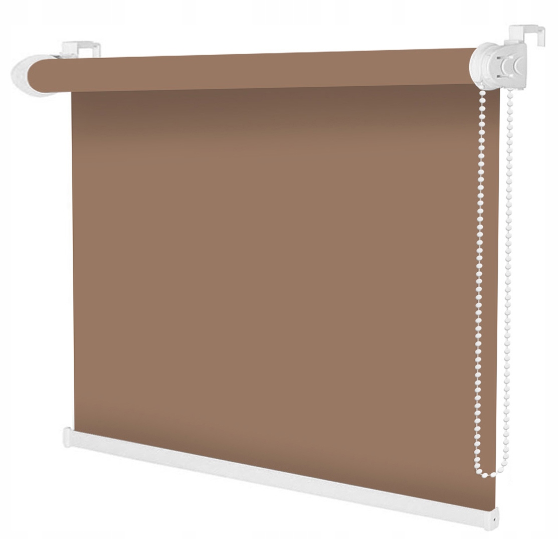 

Roleta Mini Brązowo-ruda - Rolety Z Żyłką 53x150