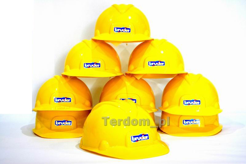 BRUDER 10200 KASK BUDOWLANY dla dzieci Marka Bruder