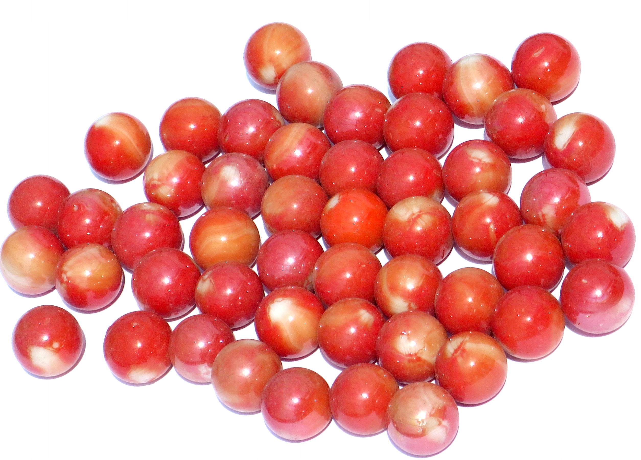 

Kulki Szklane Czerwone FI.16MM 50SZT Red Glass