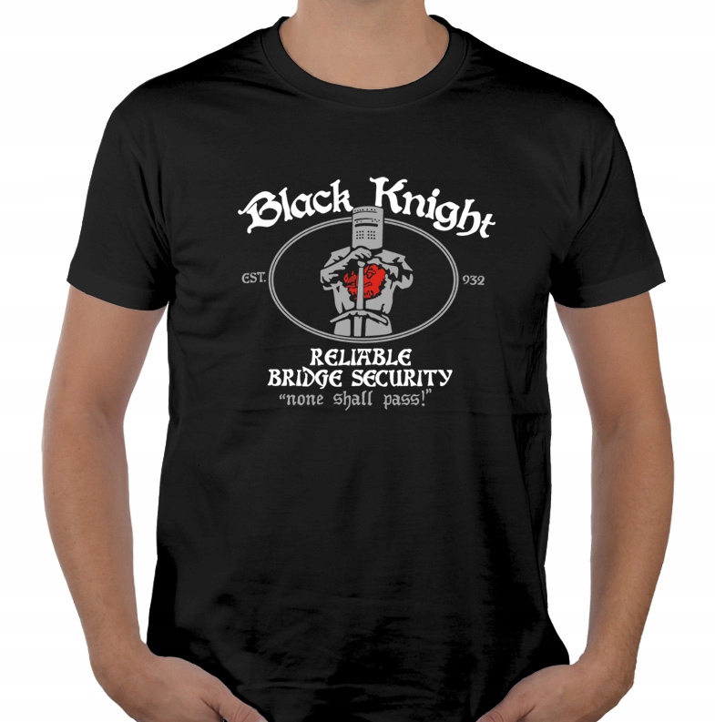 

Koszulka Monty Python black knight flesh wound XL