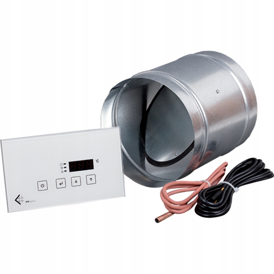 Regulátor Krbu Msk Glass S Škrticí Klapkou Fi 150