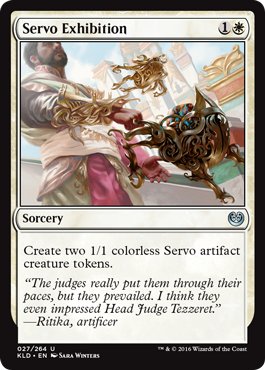 Mtg 2x Servo Exhibition (Uncommon)