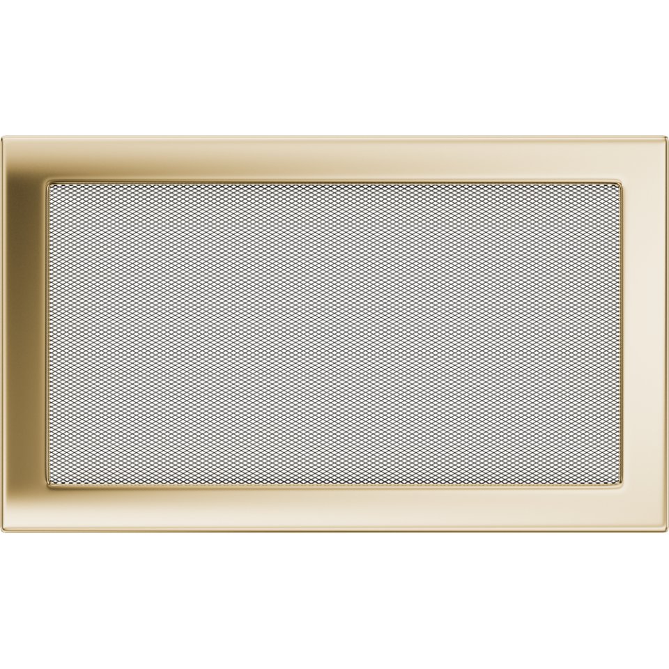 Krbová Mřížka 22x37 Pozlacená Větrací