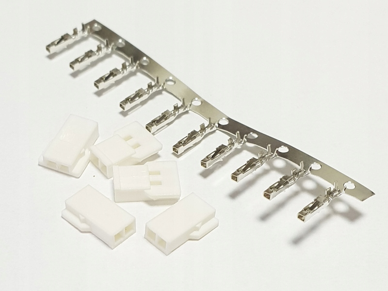 

złącze Molex 51005 2pin 5x komplet korpus i styki