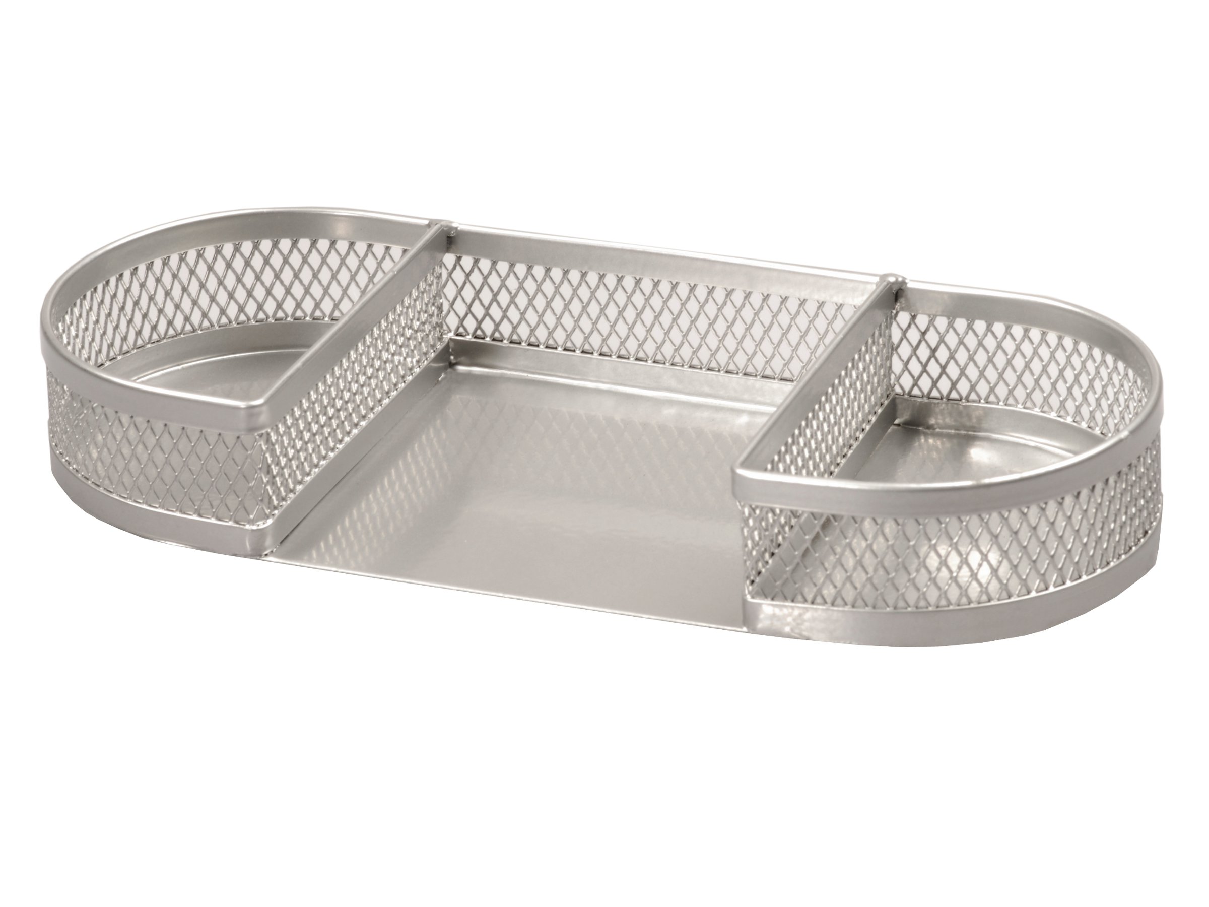 PRZYBORNIK ZAOKRĄGLONY SREBRNY BV516-S TETIS