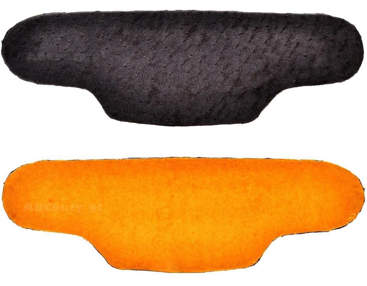 G10-82 CZARNE ZAPIĘTKI NA OBTARTE PIĘTY ODCISKI x2 Płeć uniseks