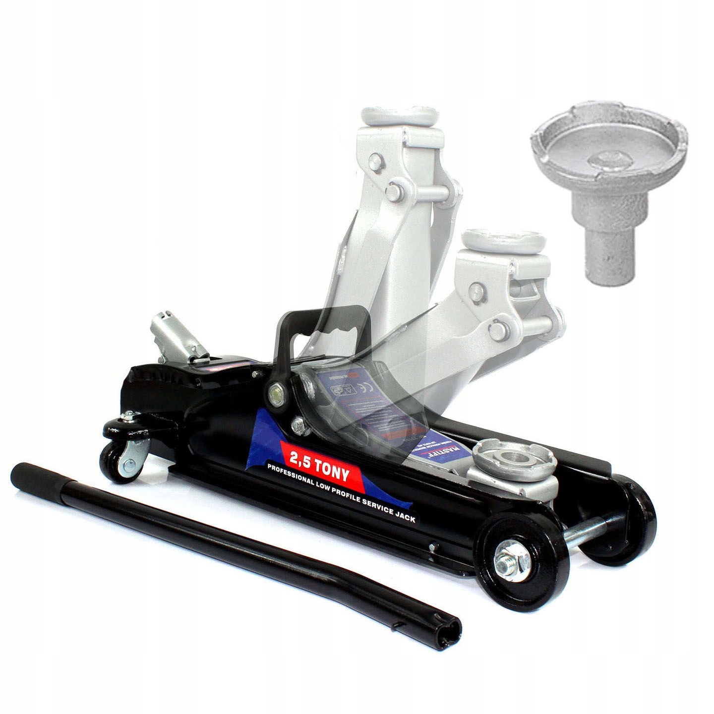 PODNOSNIK SAMOCHODOWY LEWAREK ZABA 2 5T NISKI GUMA Mark Falon Tech