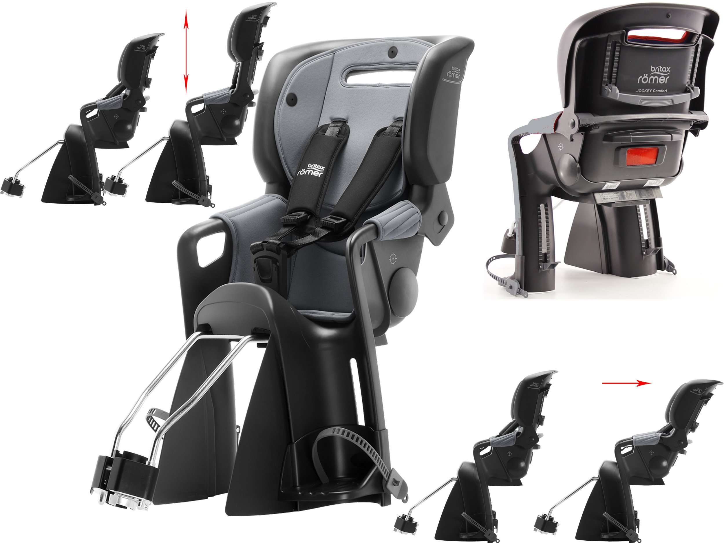 

Fotelik Rowerowy Romer JOCKEY3 Comfort Britax 3xre