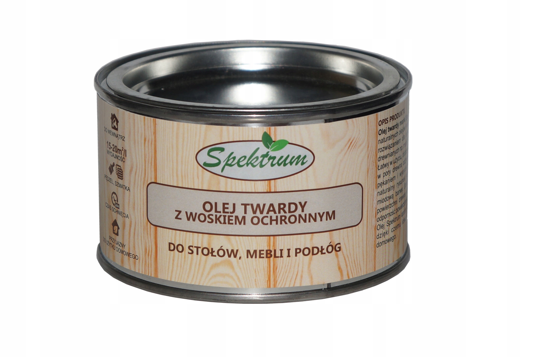 

Olej do drewna z woskiem ochronnym Spektrum 300ml