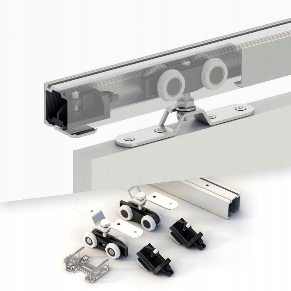 

S120 System do drzwi przesuwnych do 120 kg. 140 cm