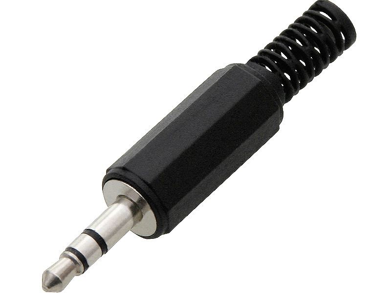 

Wtyk Mały Jack 3,5 stereo na kabel 5sztuk FV(2537)