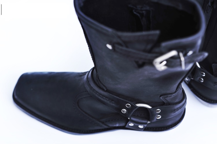 WYSOKIE KOWBOJKI model K-999 Skóra naturalna 39-46 Długość wkładki 27.5 cm